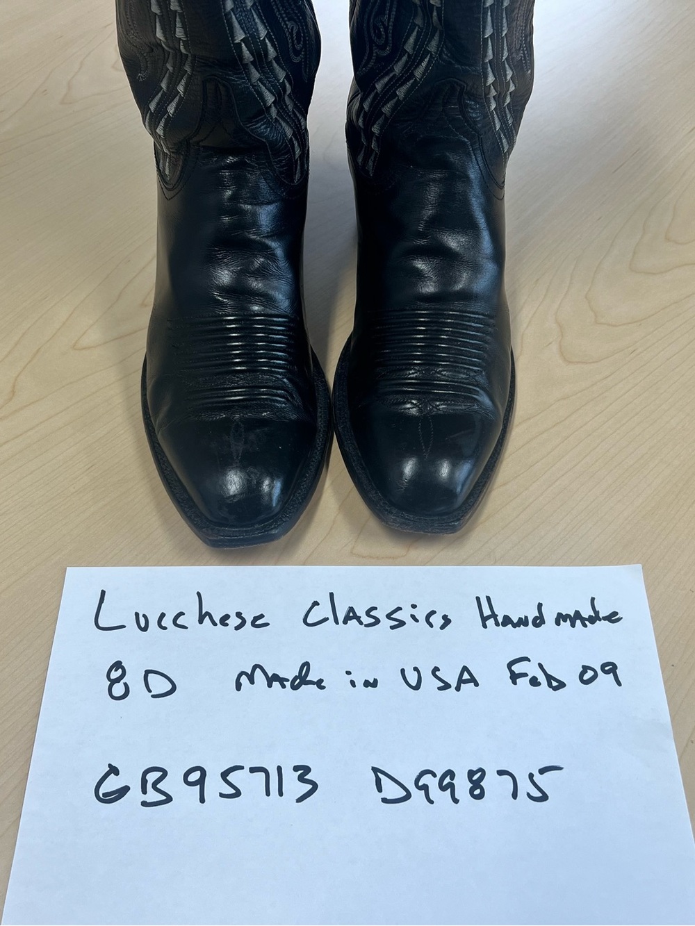 Mens Lucchese Classics Handmade 8D